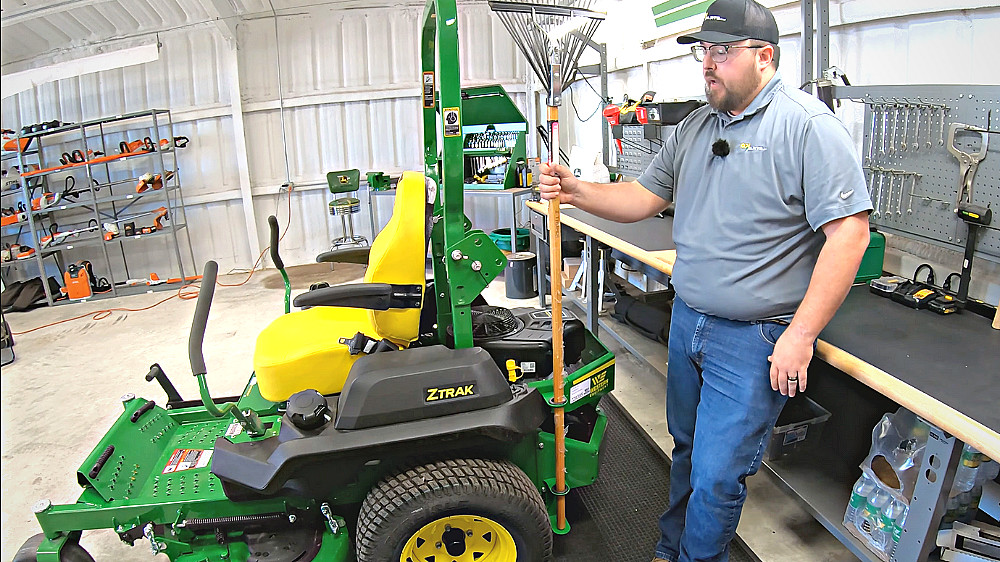How to Install a Yard Tool Kit onto a John Deere Z735M Zero-Turn Mower ' Thumbnail'