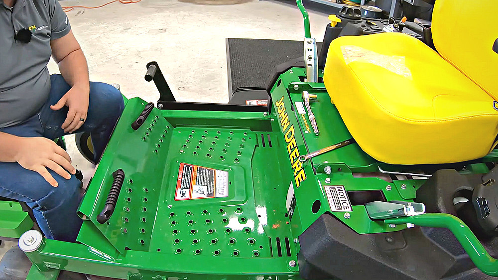 How to Install a Footrest Kit onto a John Deere Z735M Zero-Turn Mower ' Thumbnail'