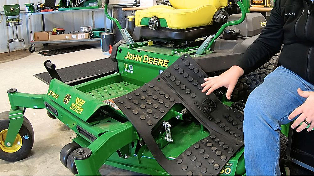 How to Install a Floor Mat Kit onto a John Deere Z7 Mower ' Thumbnail'